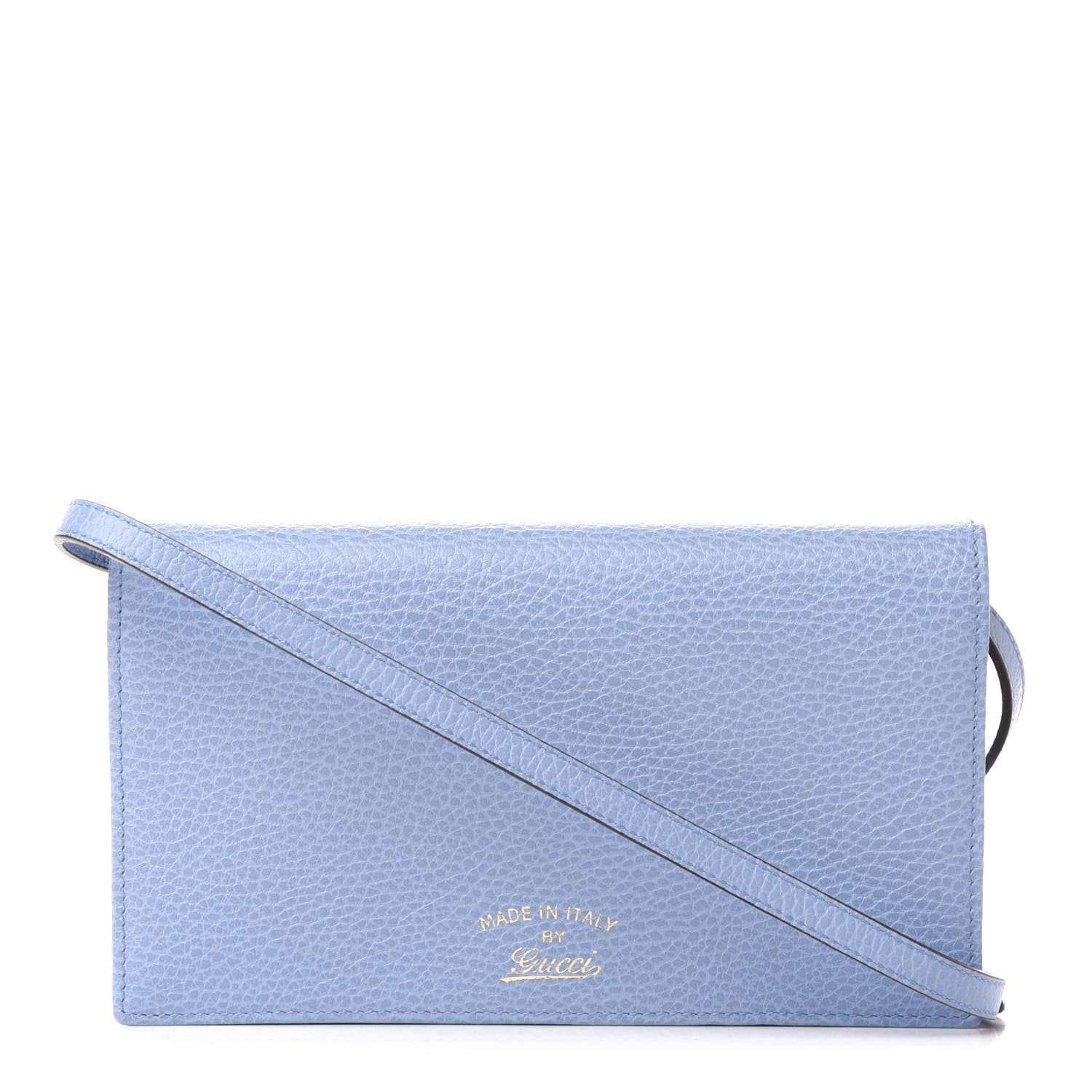 Gucci Dollar Calfskin Mini Swing Wallet Bag Mineral Blue 1 of 10