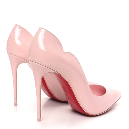 Christian Louboutin Patent Hot Chick 100 Pumps 38.5 Rosy 4 of 9