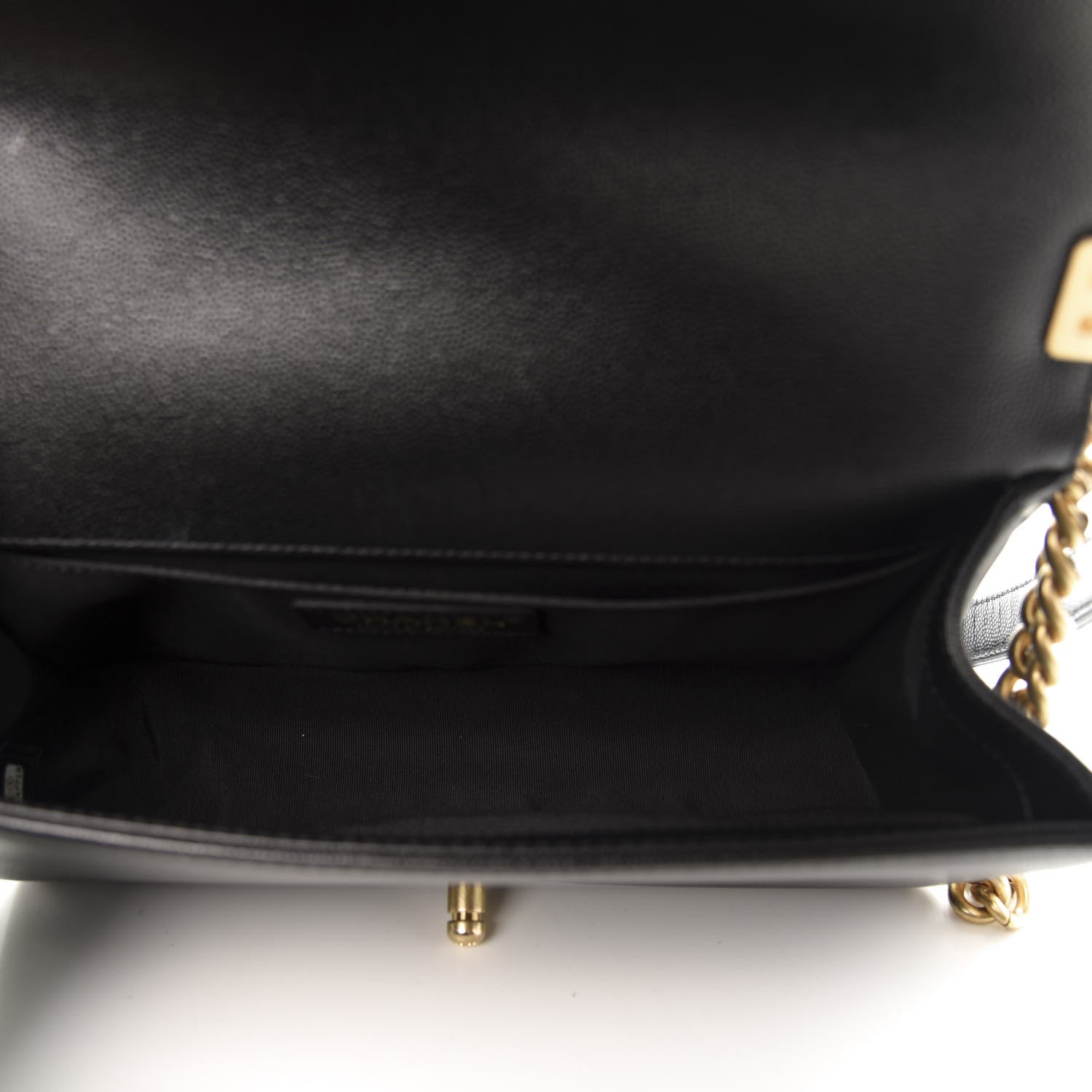 Chanel Caviar Quilted Medium Boy Flap Black 5 of 11