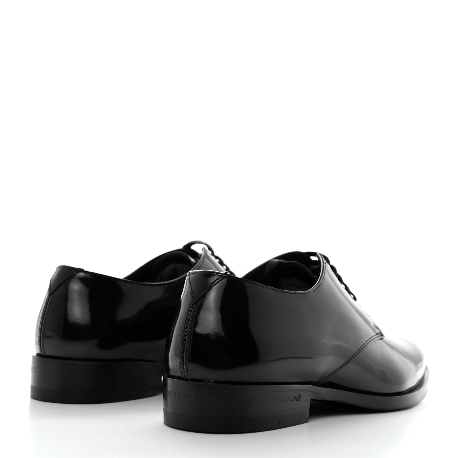 Saint Laurent Patent Calfskin Montaigne 25 Uniform 37.5 Black 4 of 9