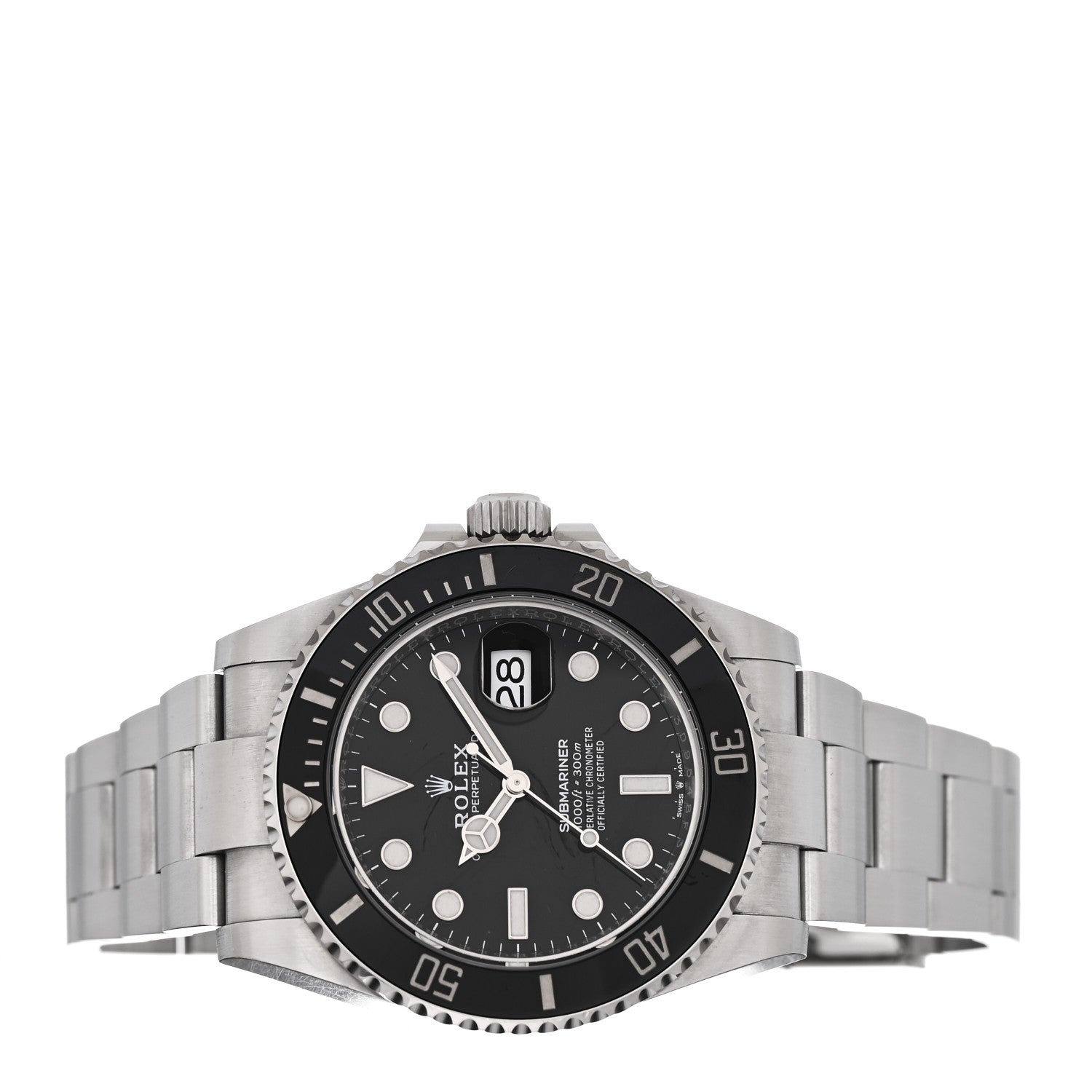Rolex Stainless Steel 41mm Oyster Perpetual Submariner Date Watch Black 126610LN 2 of 5
