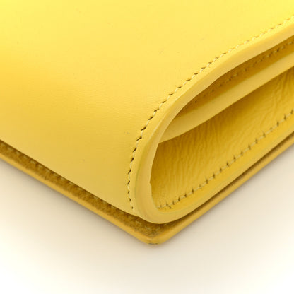 Saint Laurent Calfskin Mini Y Ligne Crossbody Pochette Bag Yellow 21 of 24