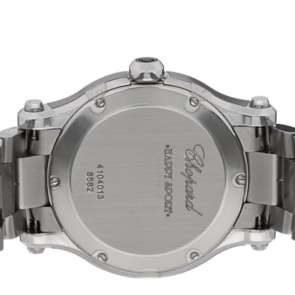 Chopard Stainless Steel 5 Diamond 36mm Happy Sport Quartz Watch 4 of 4