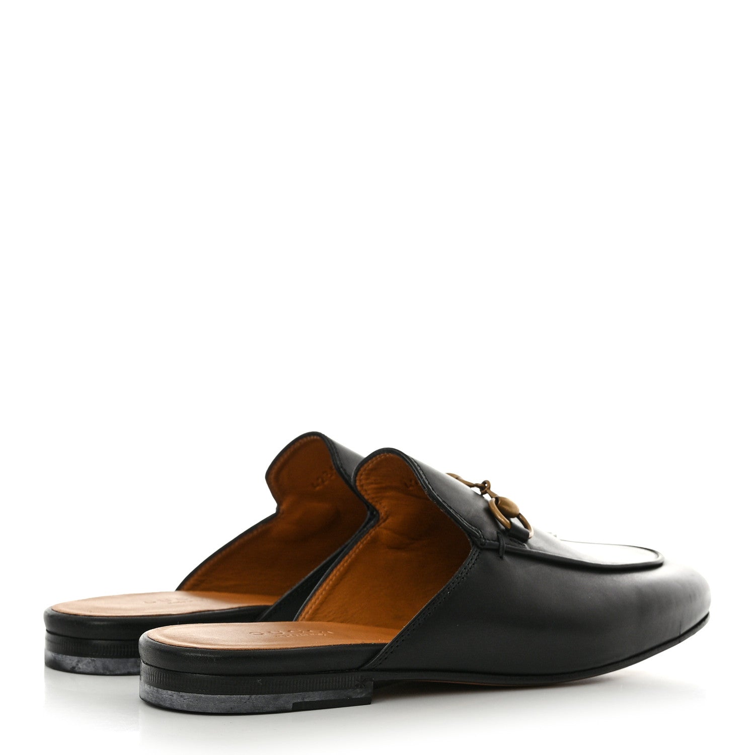 Gucci Calfskin Womens Princetown Slippers 36 Black 4 of 8