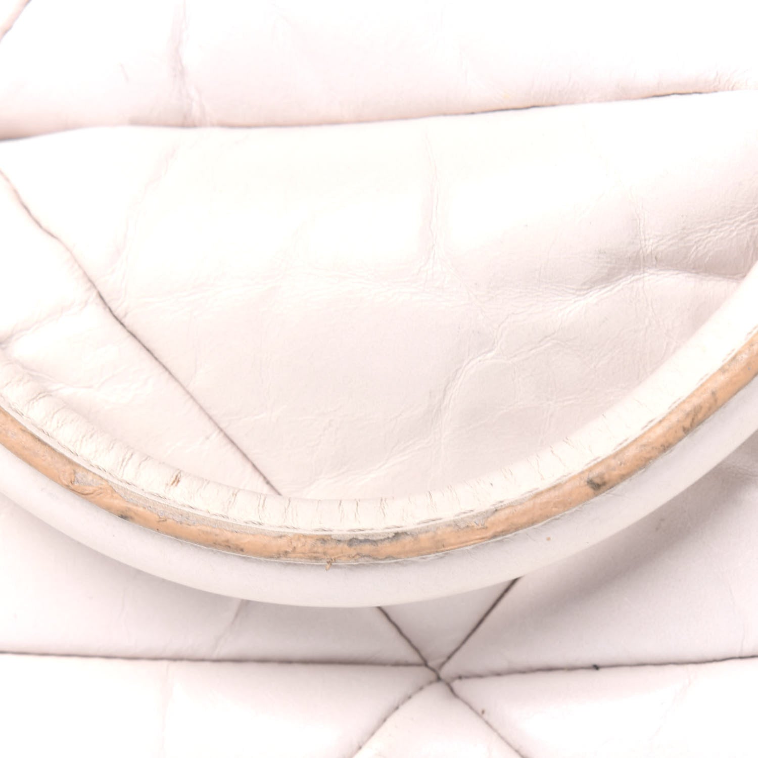 Marc Jacobs Calfskin Quilted Stam White 35 of 37