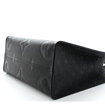 Louis Vuitton Empreinte Monogram Giant Onthego MM Black 9 of 9