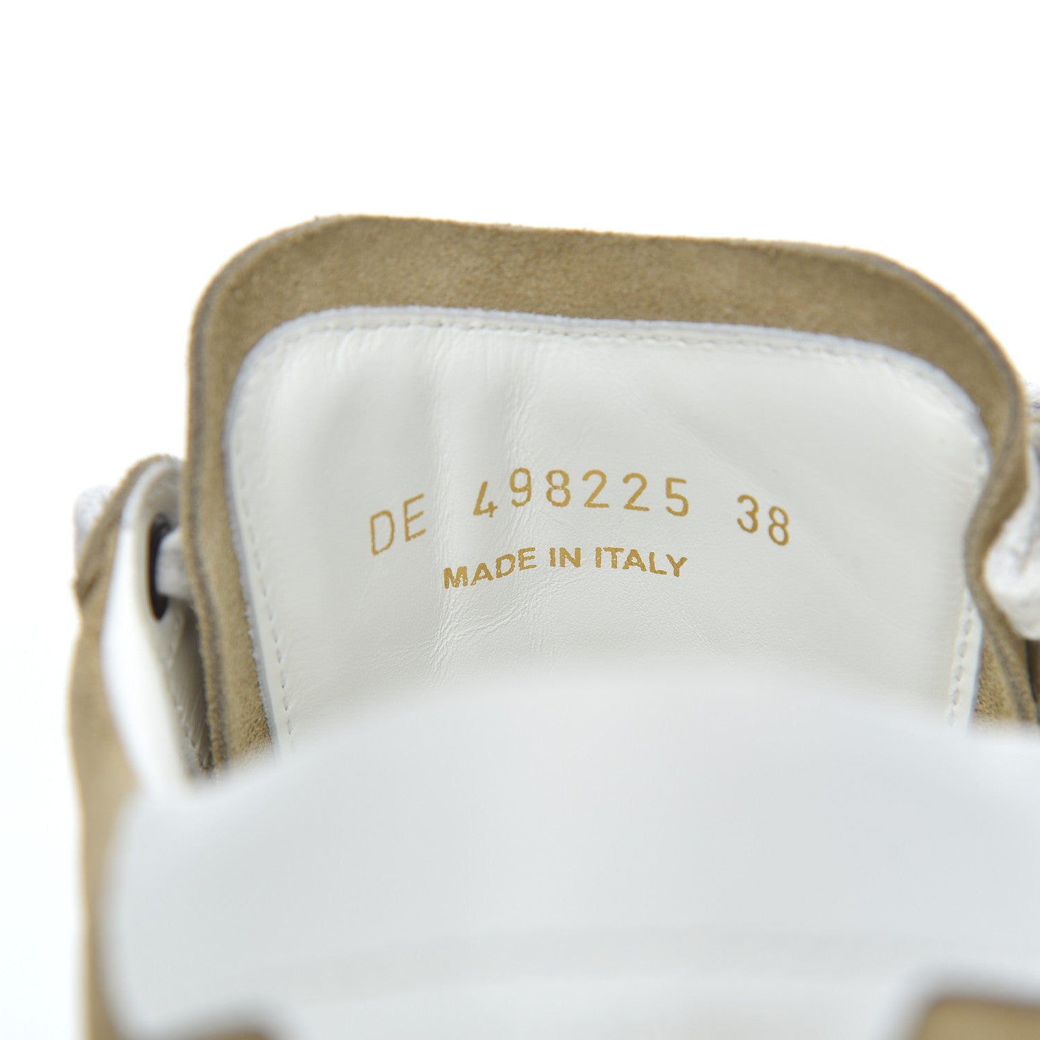 Saint Laurent Distressed Suede Womens Court Classic Sneakers 38 Desert 8 of 22