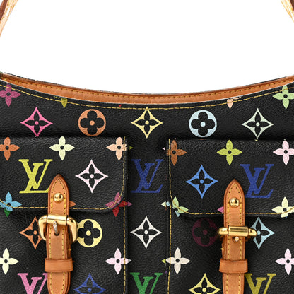 Louis Vuitton Monogram Multicolor Lodge PM Black 7 of 10