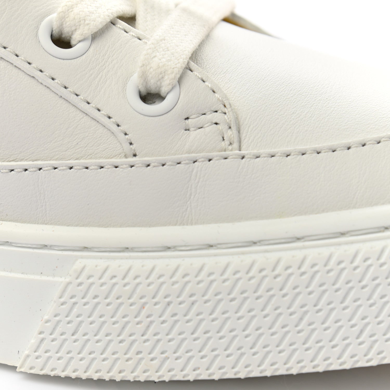 Hermes Calfskin Deep Sneakers 39 White Yellow 11 of 11