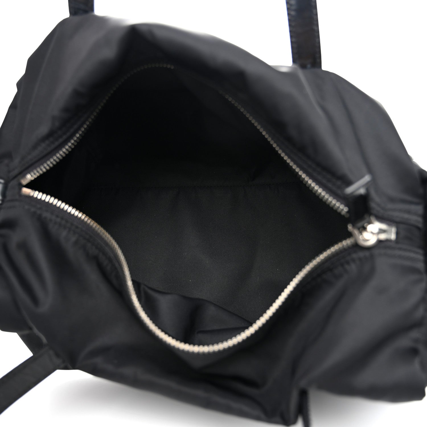 Prada Tessuto Nylon Duffle Bag Black 5 of 19
