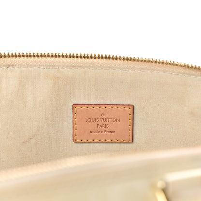 Louis Vuitton Vernis Alma MM Blanc Corail 25 of 27