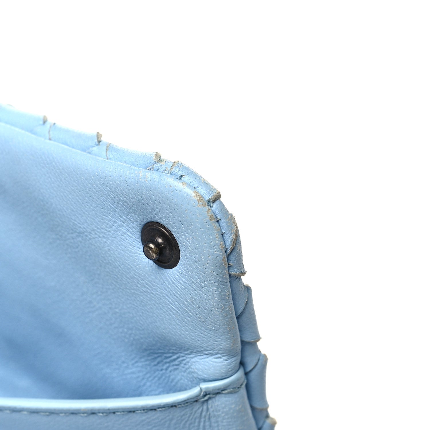 Bottega Veneta Nappa Intrecciato Small Chain Crossbody Ciel 12 of 13