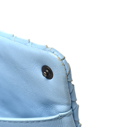 Bottega Veneta Nappa Intrecciato Small Chain Crossbody Ciel 12 of 13