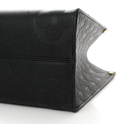 Louis Vuitton Empreinte Monogram Giant Onthego MM Black 8 of 8