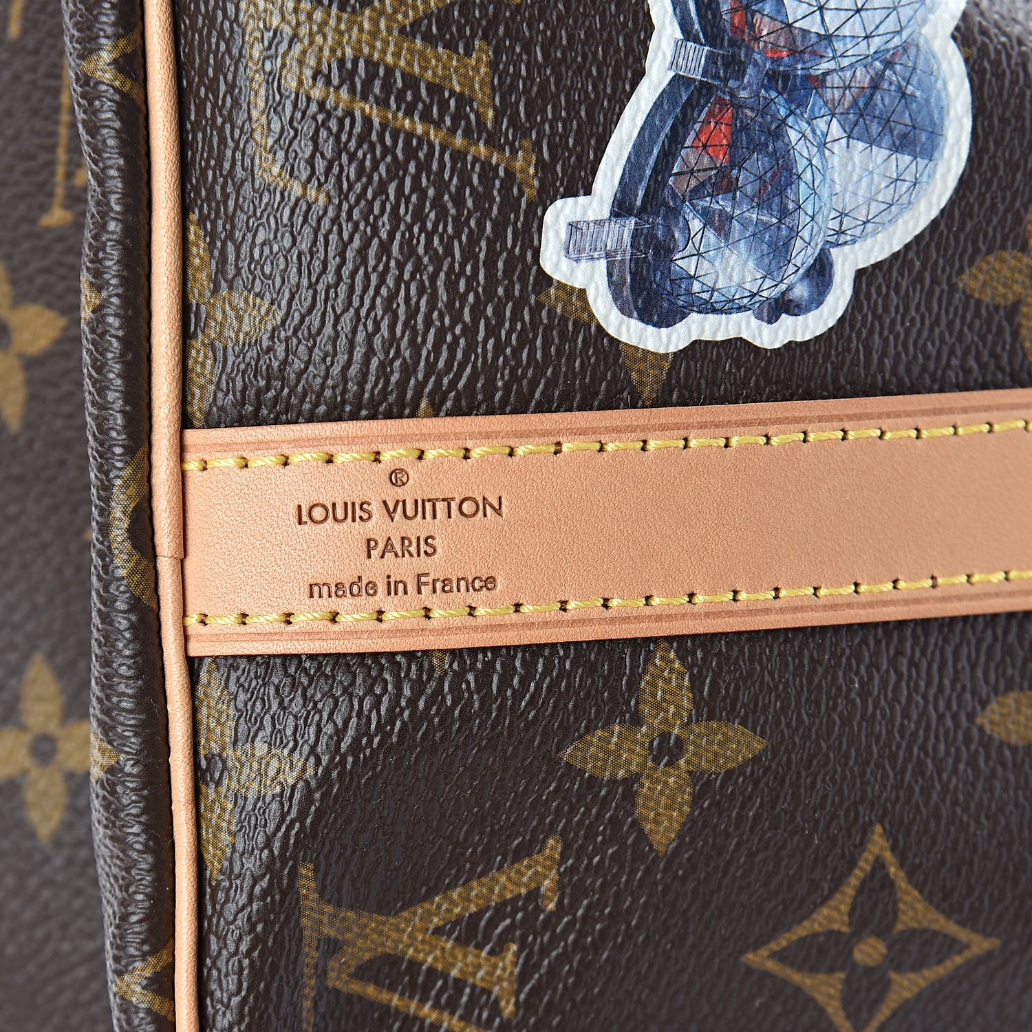 Louis Vuitton Monogram World Tour Speedy Bandouliere 30 10 of 10