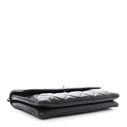 Chanel Lambskin Quilted Medium Trendy CC Flap Black 6 of 14
