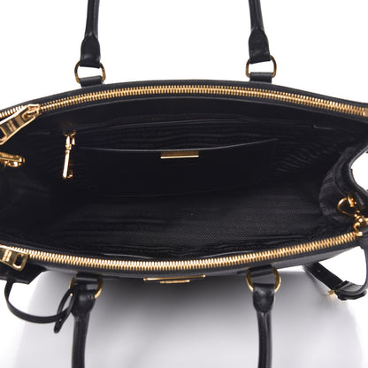 Prada Saffiano Medium Galleria Double Zip Tote Black 5 of 10