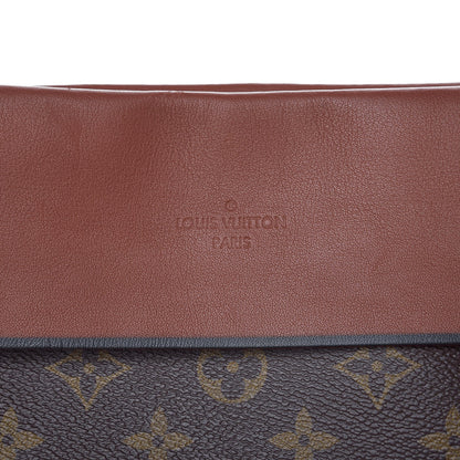 Louis Vuitton Monogram Tuileries Besace Caramel Rouge 8 of 8