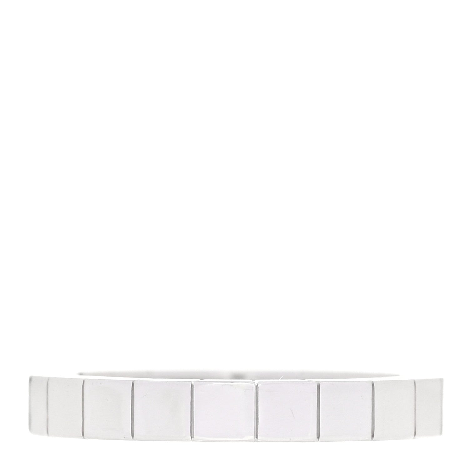 Cartier 18K White Gold Lanieres Ring 52/6 3 of 4