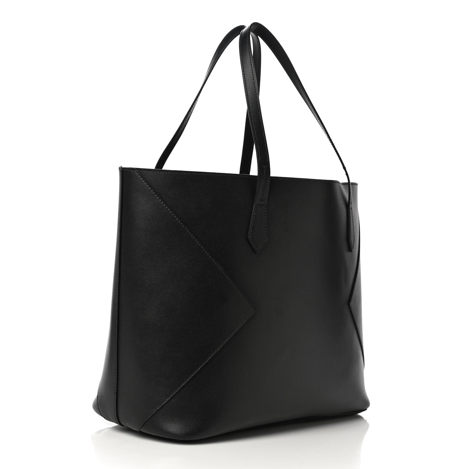 Givenchy Smooth Calfskin Wing Shopper Tote Black Red 3 of 11
