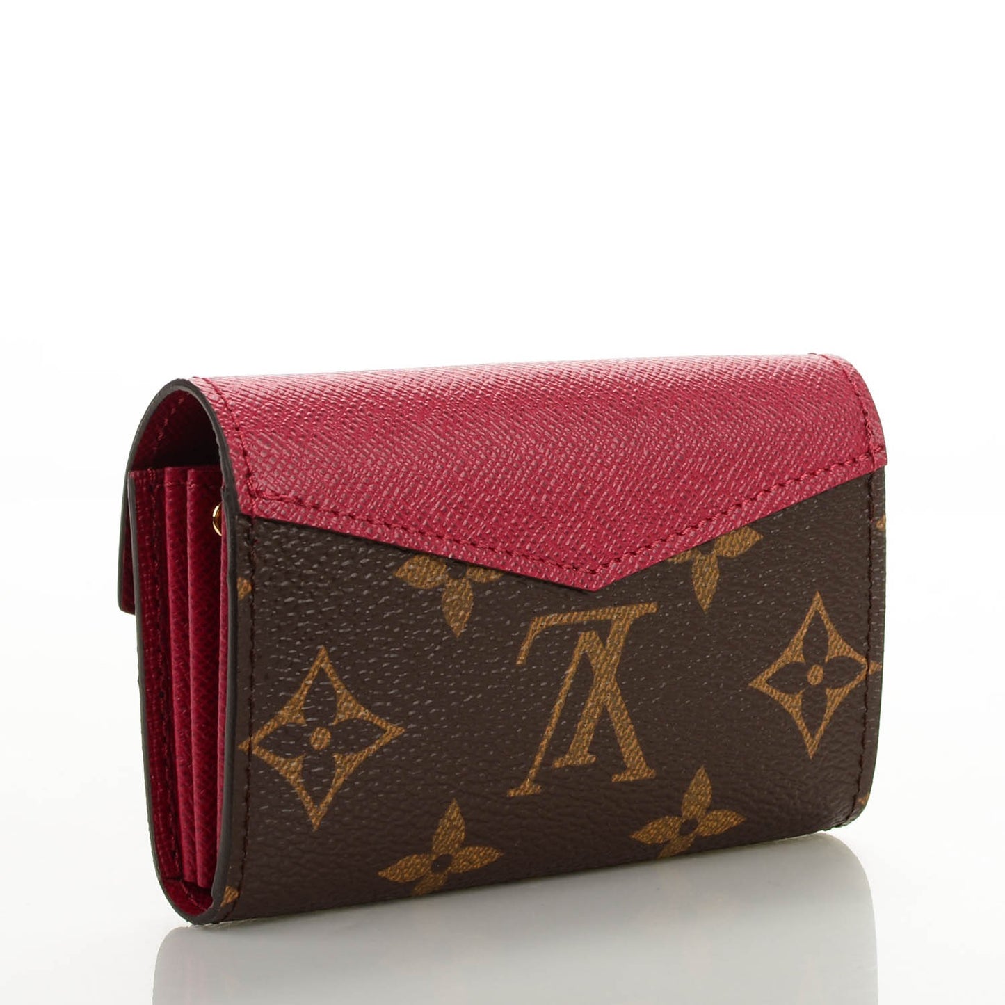 Monogram Sarah Multicartes Fuchsia
