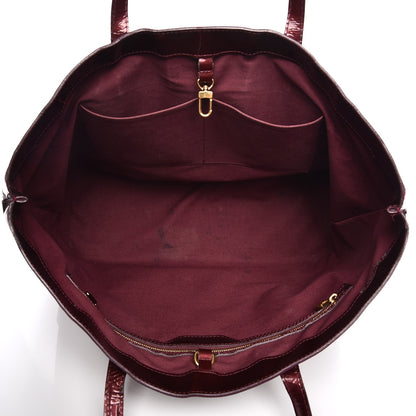 Louis Vuitton Vernis Wilshire GM Rouge Fauviste 5 of 25