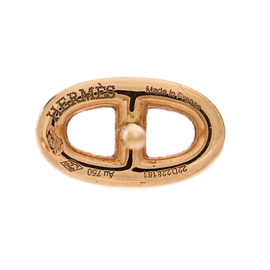 Hermes 18K Rose Gold TPM Farandole Stud Earrings 4 of 5