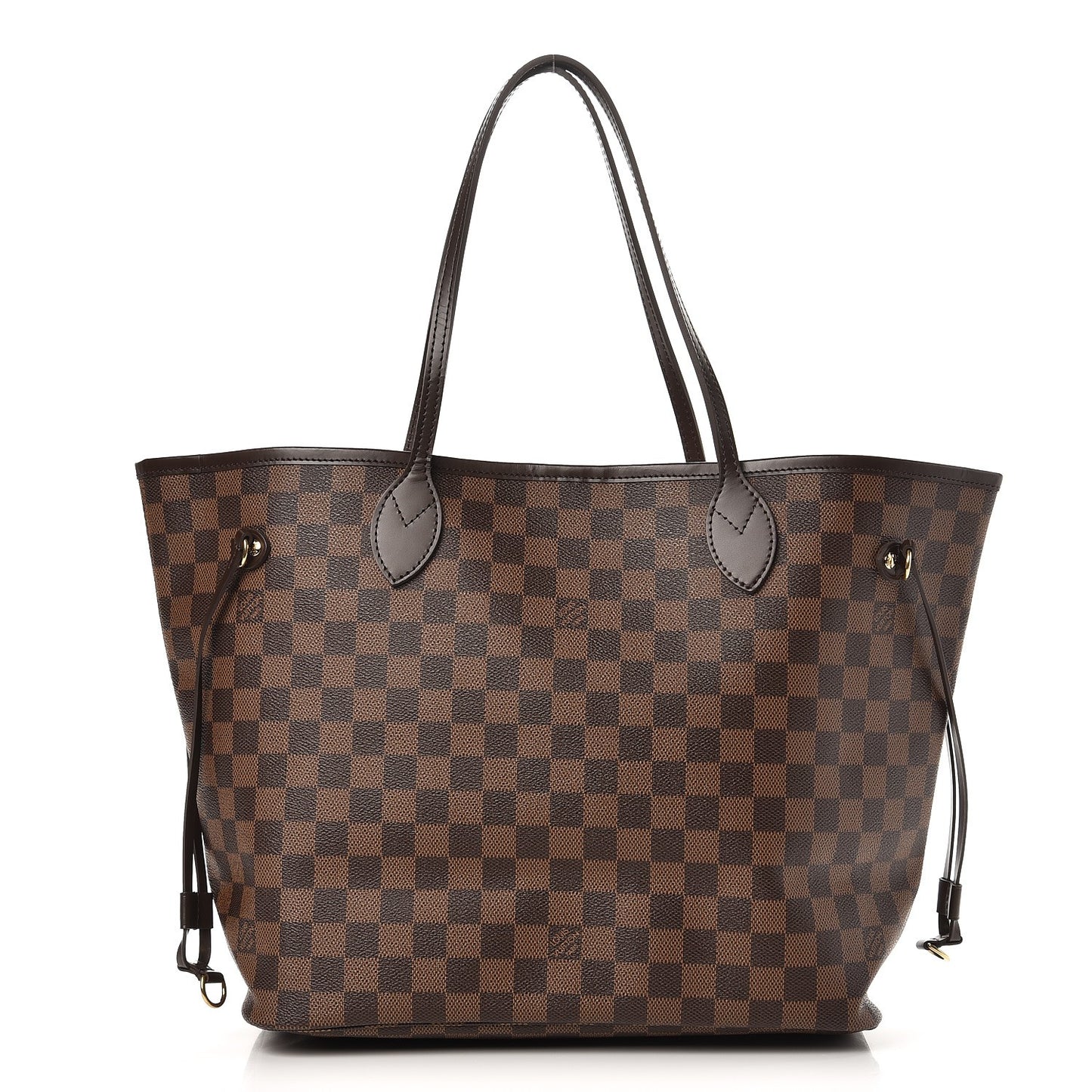 Damier Ebene Neo Neverfull MM Rose Ballerine