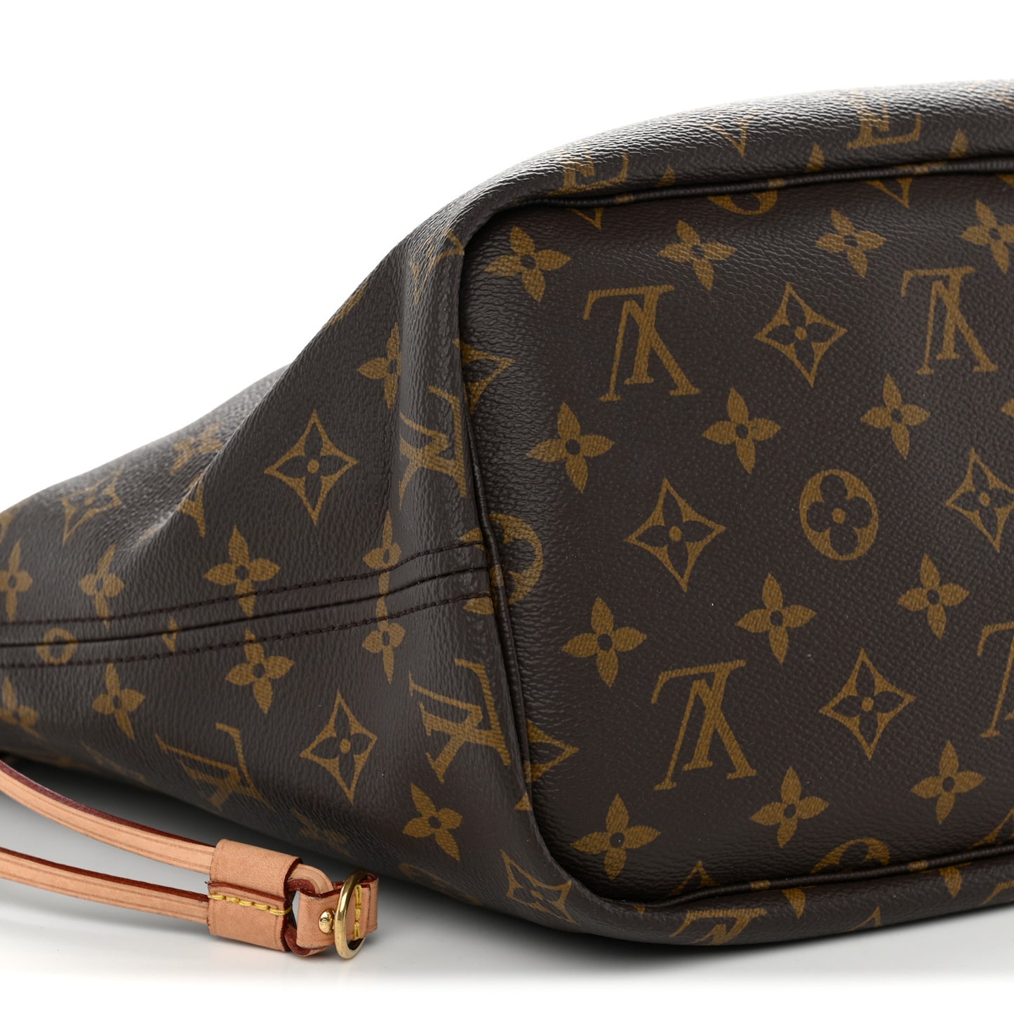 Monogram Inside Out Neverfull Bandouliere MM Rouge Sari