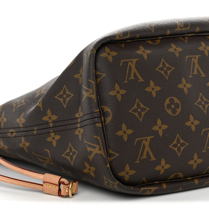 Louis Vuitton Monogram Inside Out Neverfull Bandouliere MM Rouge Sari 8 of 11
