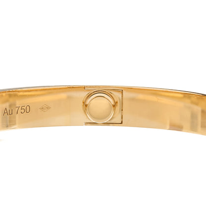Cartier 18K Yellow Gold LOVE Bracelet 15 6 of 9