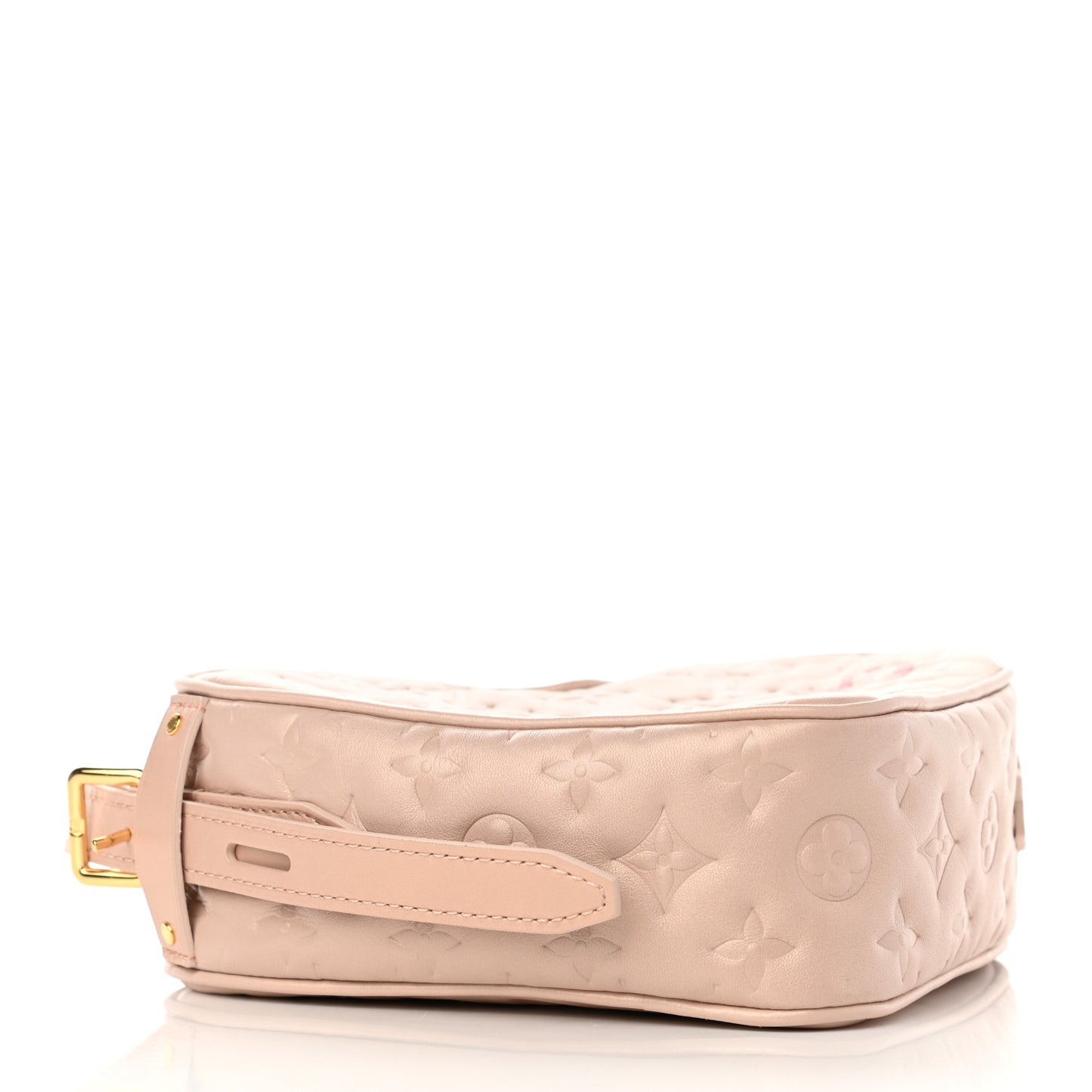 Lambskin Embossed Monogram Fall In Love Sac Coeur Light Pink