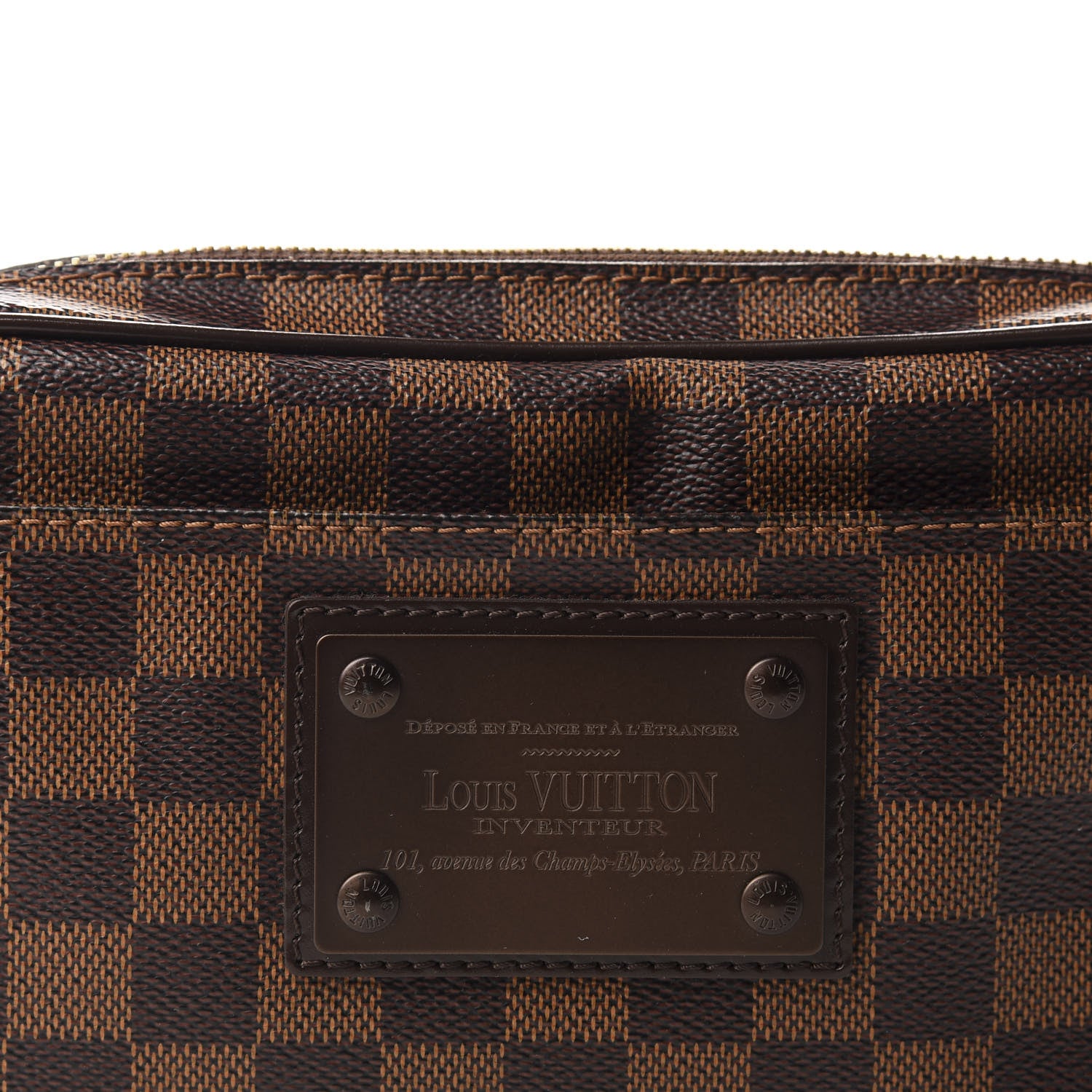 Louis Vuitton Damier Ebene Brooklyn Bum Bag 9 of 9