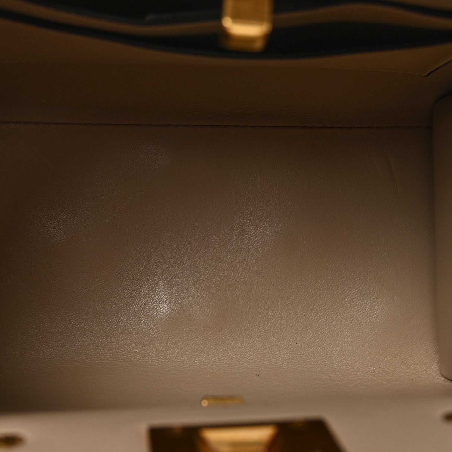 Salvatore Ferragamo Calfskin Small The Studio Box Bag Daino 5 of 9