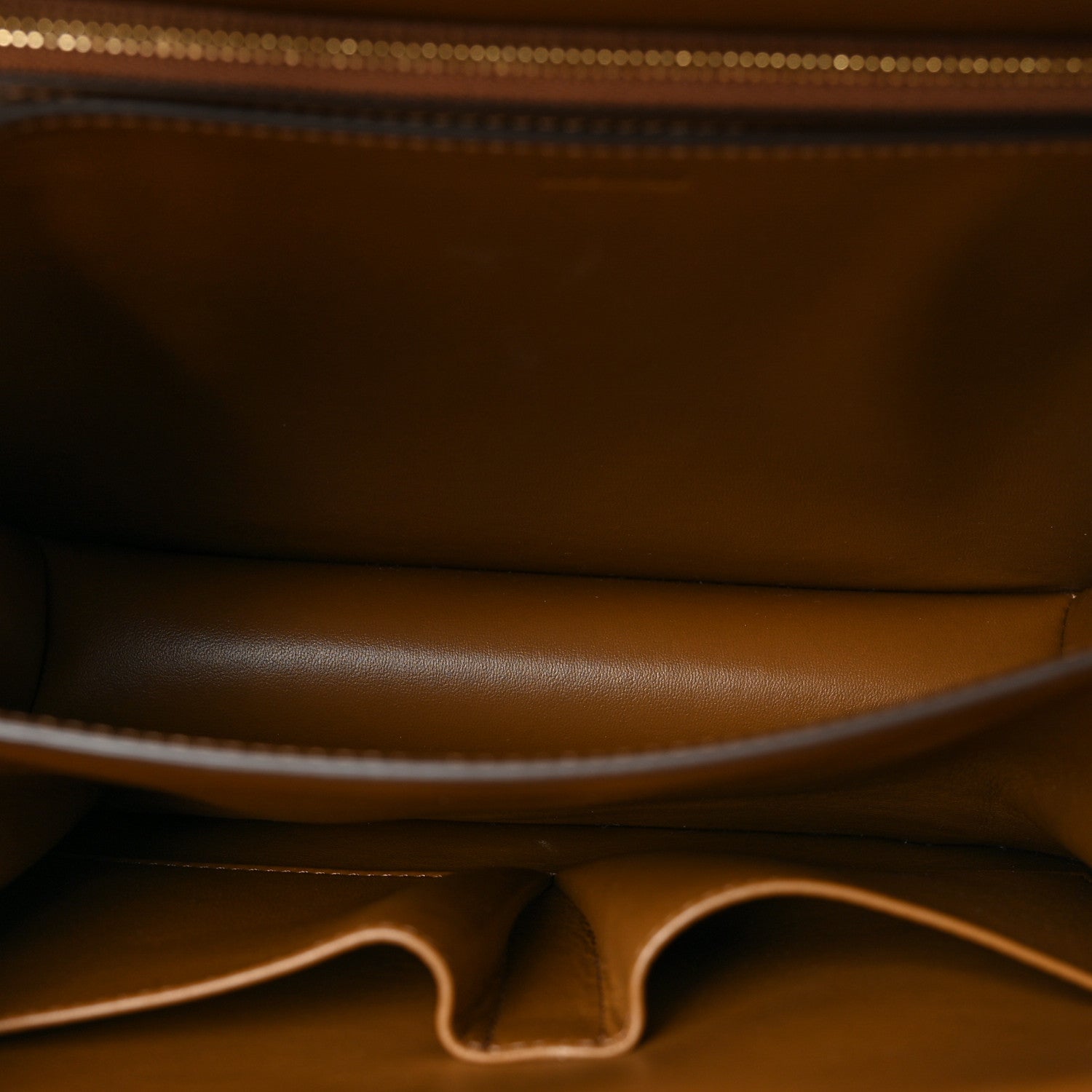 Celine Box Calfskin Medium Classic Box Flap Bag Camel 5 of 9