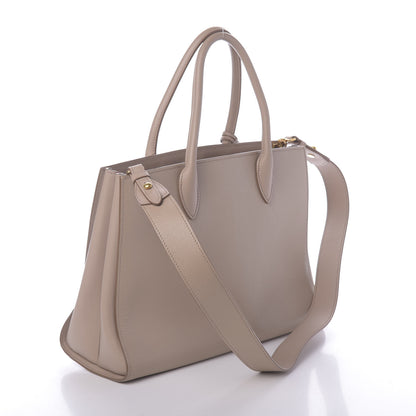 Prada Saffiano City Calfskin Large Bibliothèque Top Handle Cammeo 4 of 10