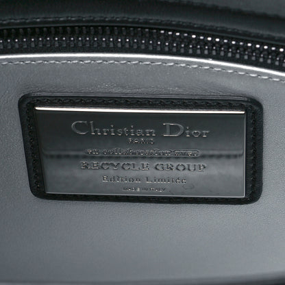 Christian Dior Lambskin Cannage Embossed Medium Recycle Group Lady Dior Art 5 Black 6 of 9