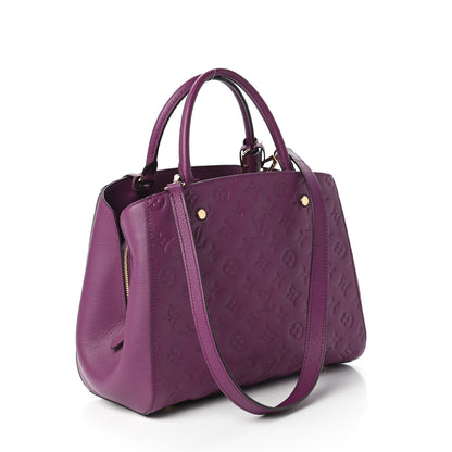 Louis Vuitton Empreinte Montaigne MM Amethyste 3 of 10