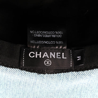 Chanel Denim CC Bucket Hat M Light Blue 8 of 8