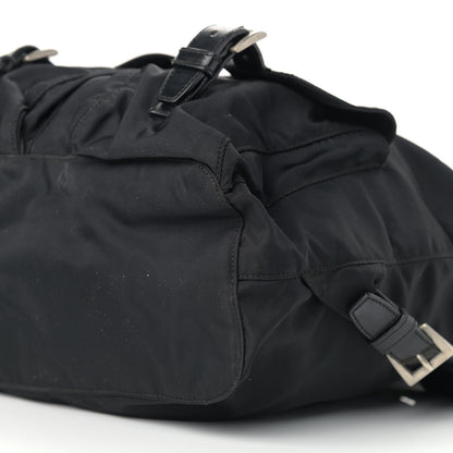 Prada Nylon Vela Medium Backpack Black 6 of 13