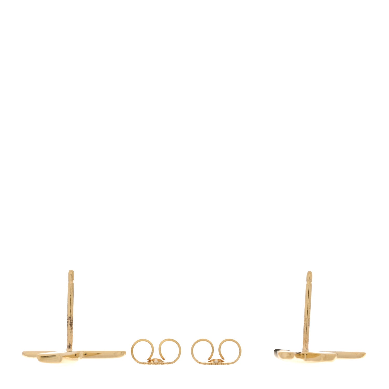 Tiffany 18K Yellow Gold Paloma's Graffiti X Earrings 3 of 4