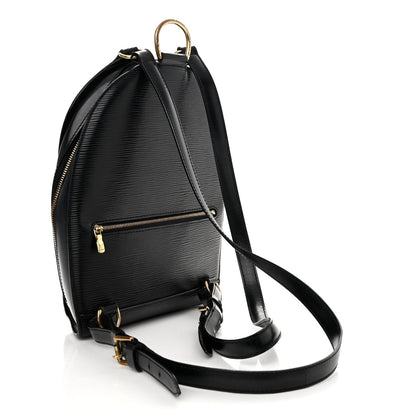 Louis Vuitton Epi Mabillon Backpack Black 3 of 25