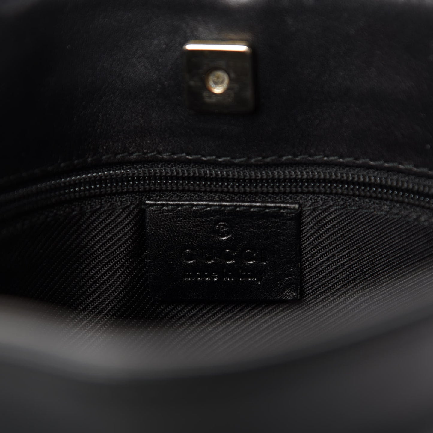 Monogram Shoulder Bag Black