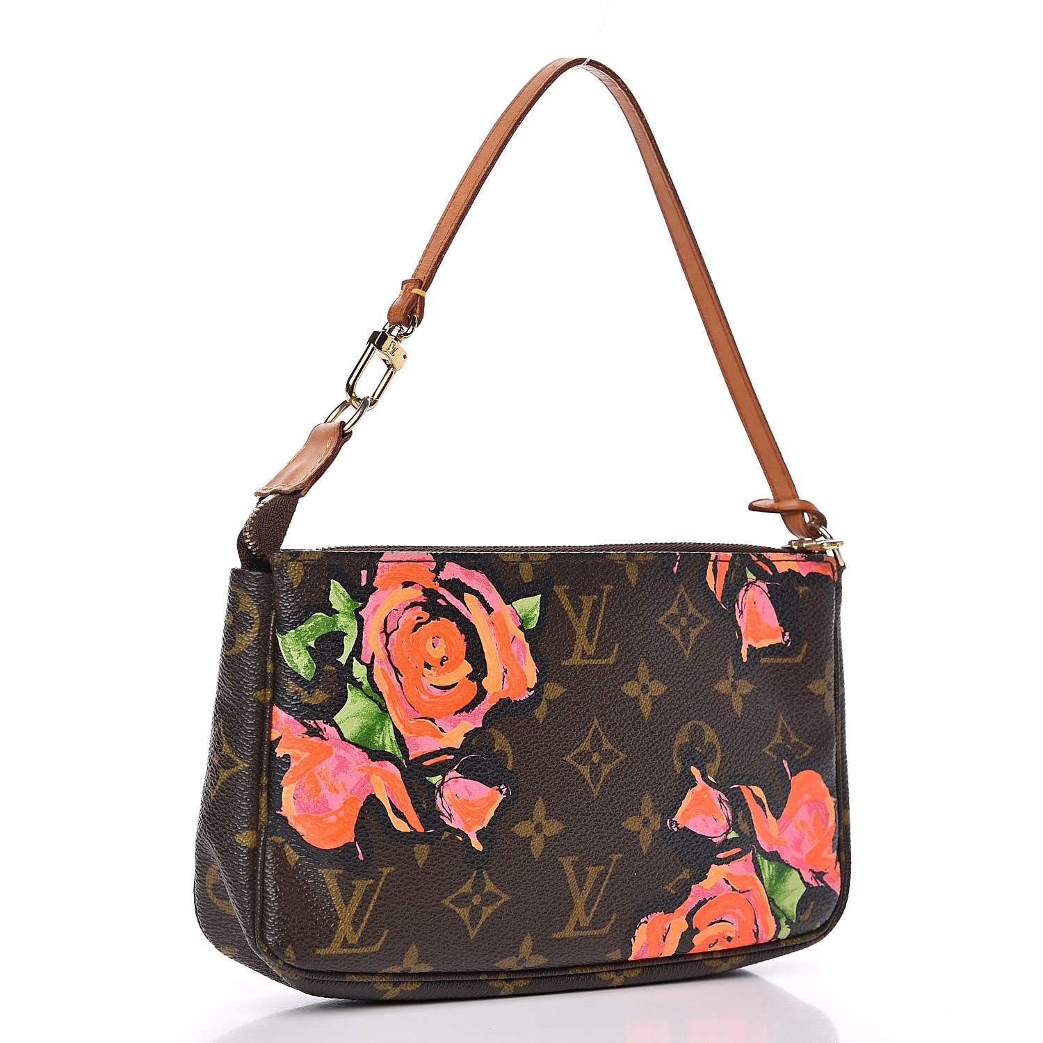 Louis Vuitton Monogram Roses Pochette Accessories 3 of 10