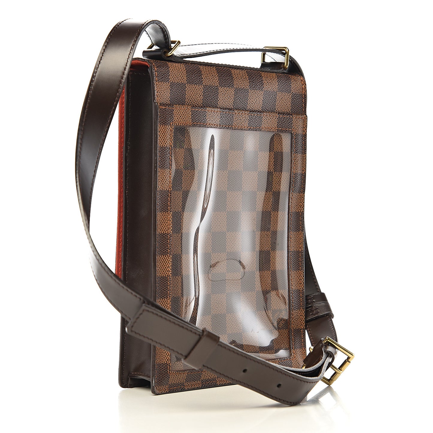 Damier Ebene Portobello Travel Shoulder Bag