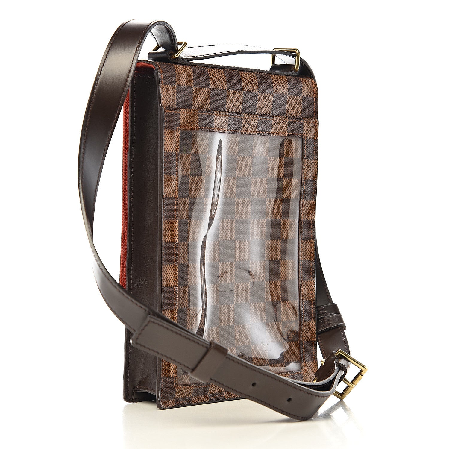 Louis Vuitton Damier Ebene Portobello Travel Shoulder Bag 2 of 11