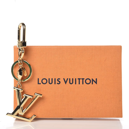 Louis Vuitton LV Facettes Bag Charm Key Holder Gold 3 of 3