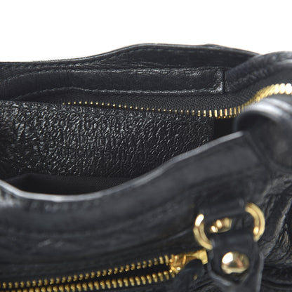 Balenciaga Agneau Classic Gold Hardware Nano City Black 9 of 11