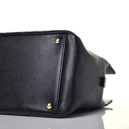Chanel Caviar Quilted Petit Timeless Tote PTT Black 9 of 10