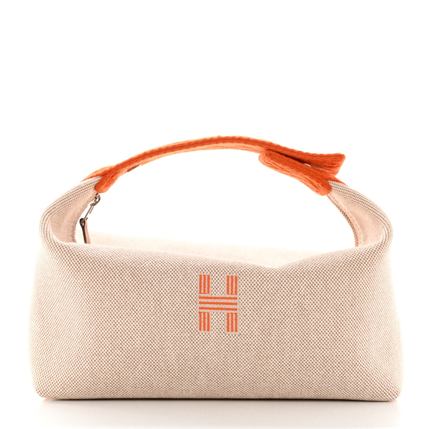 Canvas Small Bride-A-Brac Pouch Natural Orange